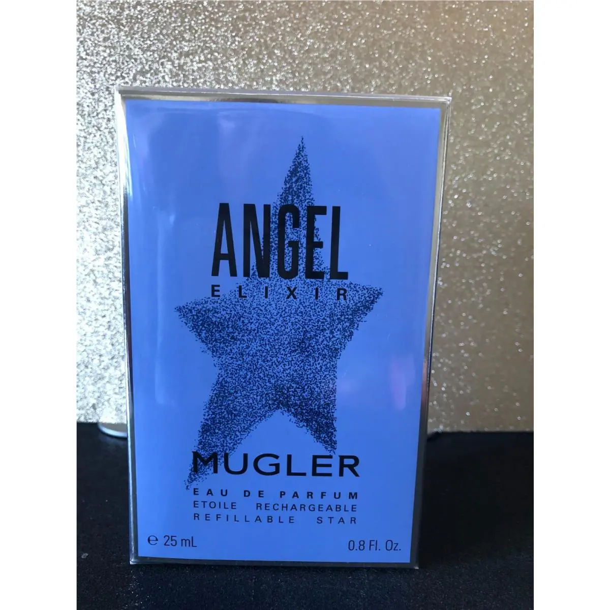 Angel Elixir Eau DE Parfum Refillable Star 0.8 FL OZ 25 ML Spray by Mugler
