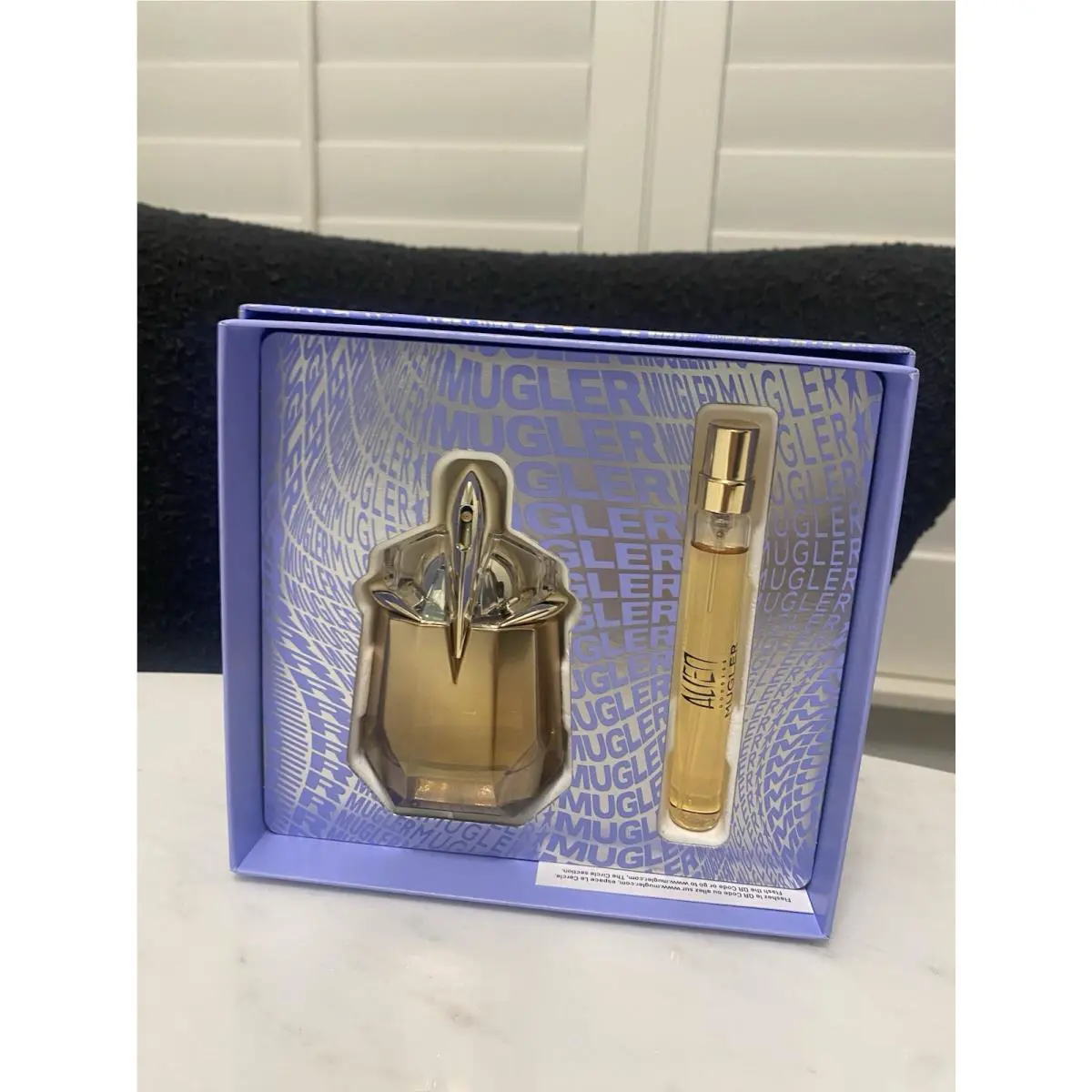 Alien Goddess Edp Set 30ml and 10 ml Sprays by Mugler