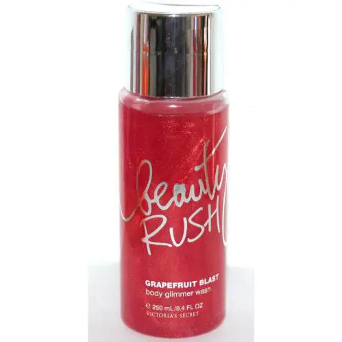 Victoria`s Secret Beauty Rush Grapefruit Blast Body Glimmer Wash 8.4 FL OZ