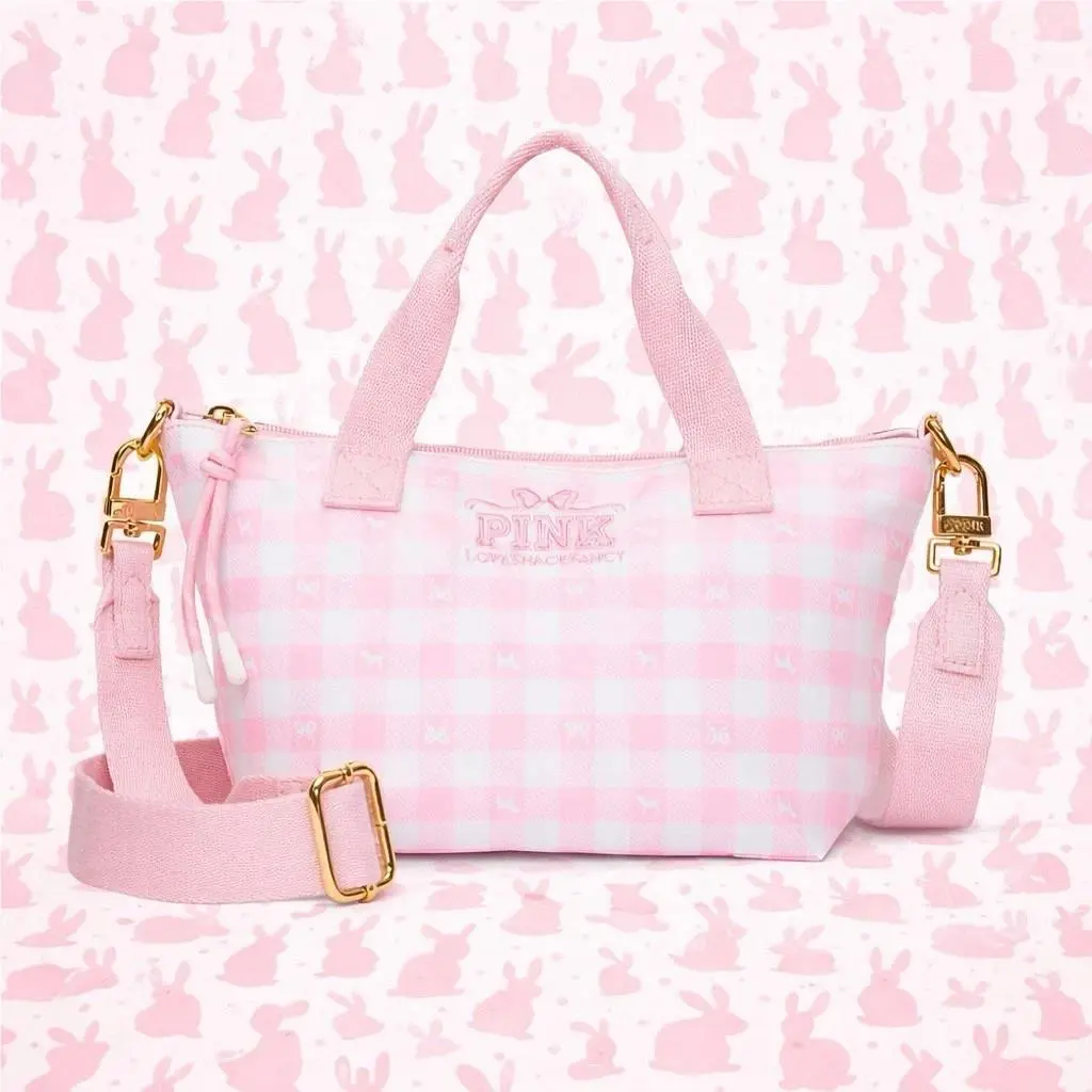 Loveshack Fancy x Victoria’s Secret Pink Mini Tote Bag Crossbody Bag Pink