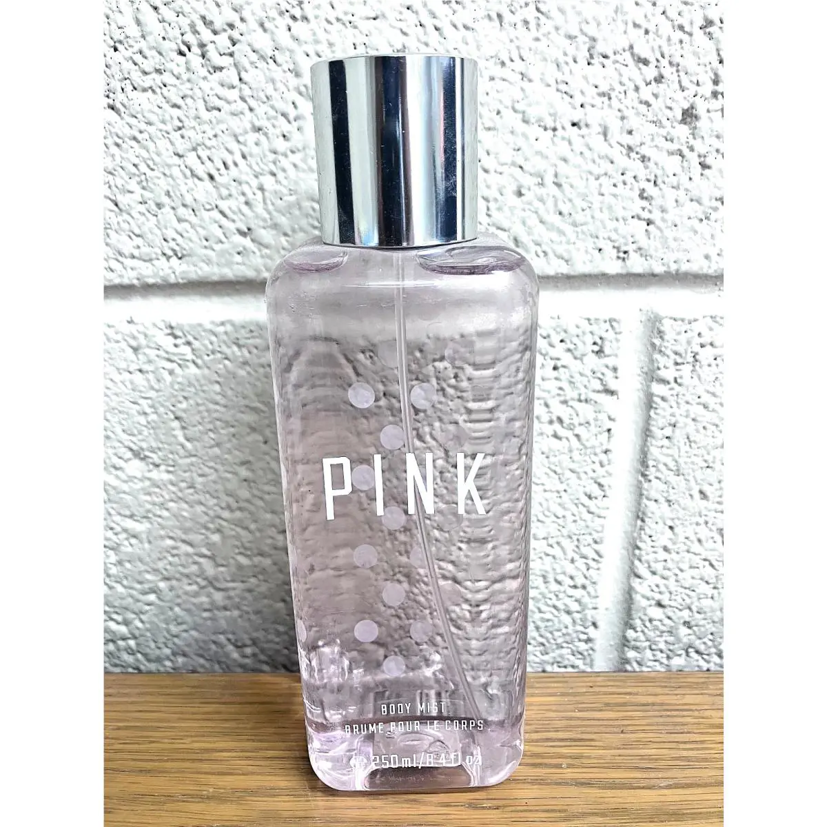 Victoria`s Secret Pink Polka Dot Body Mist Spray 8.4oz