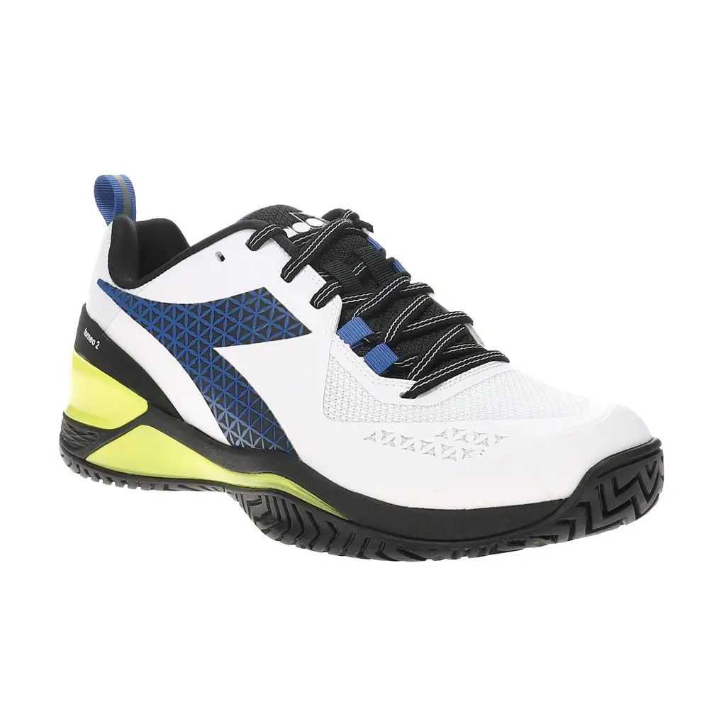 Diadora shoes - diadora Blushield Torneo 2 All Ground Tennis - 179502-D0620 - Black, Green, White 0