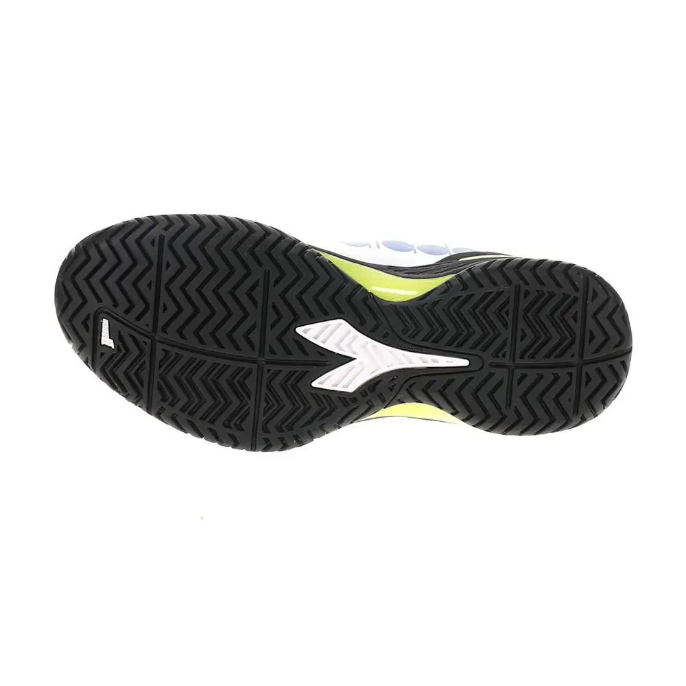 Diadora shoes - diadora Blushield Torneo 2 All Ground Tennis - 179502-D0620 - Black, Green, White 3