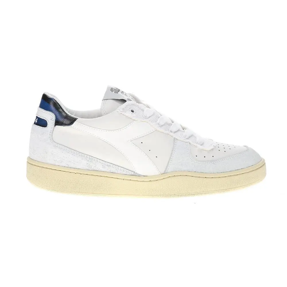 Diadora shoes - diadora Mi Basket Low Pivot Italia Lace Up - 180483-20006 - White 4