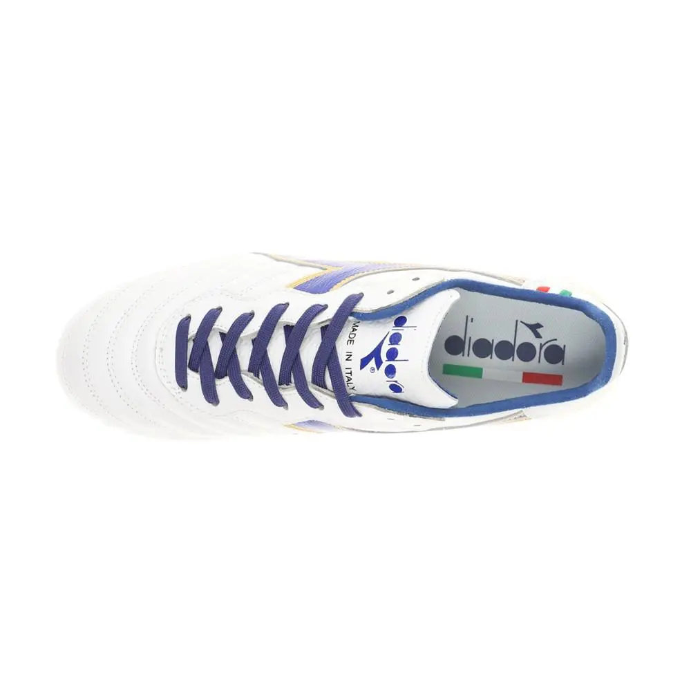Diadora shoes - diadora Brasil Italy Og Gr Lt Plus Mdpu Soccer Cleats - 179595-D0953 - White 2