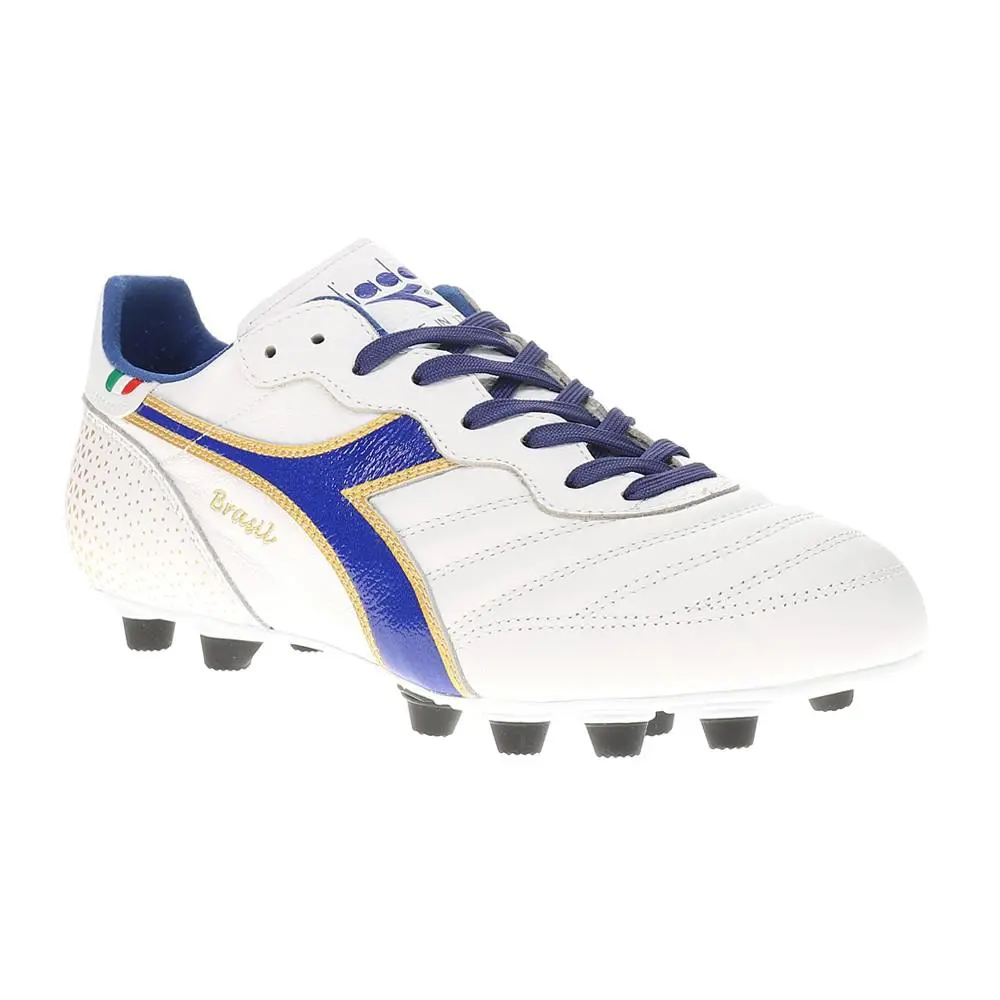Diadora shoes - diadora Brasil Italy Og Gr Lt Plus Mdpu Soccer Cleats - 179595-D0953 - White 5