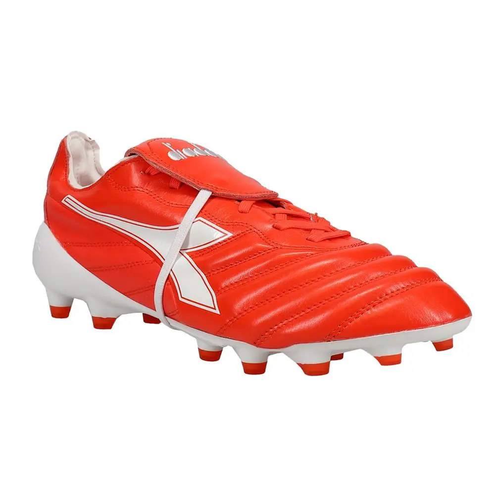 Diadora shoes - diadora Brasil Elite Tech Italy Lightweight Performance Firm Grou - 178033-C9656 - Red 5
