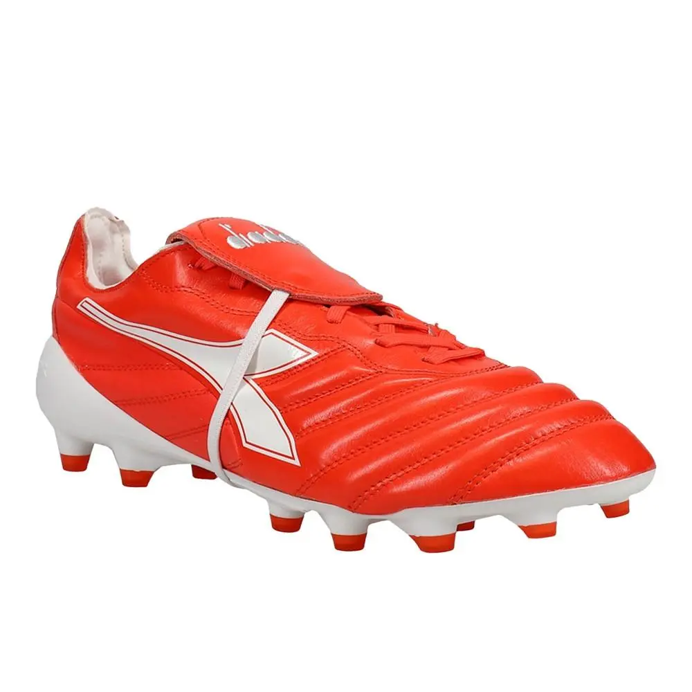 Diadora shoes - diadora Brasil Elite Tech Italy Lightweight Performance Firm Grou - 178033-C9656 - Red 5