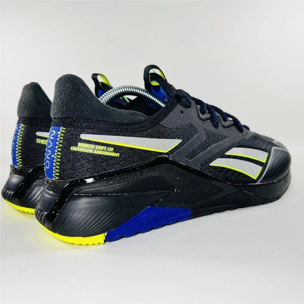 Reebok shoes - Reebok Nano - Nano - HQ5852 - Black / Bold Purple / Solar Acid Yellow 9