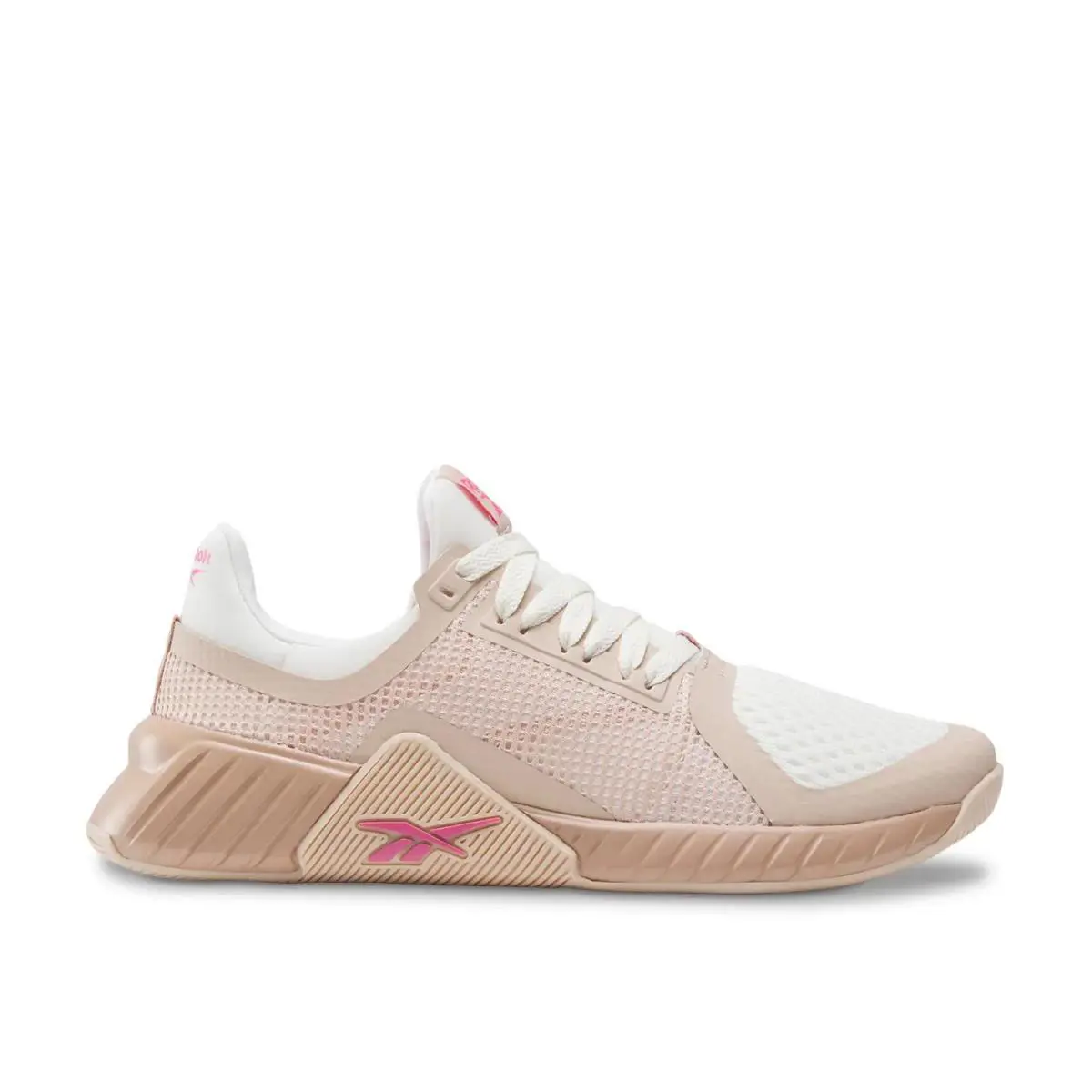 Man`s Athleisure Reebok Flip Charge Training Sneaker - Off White