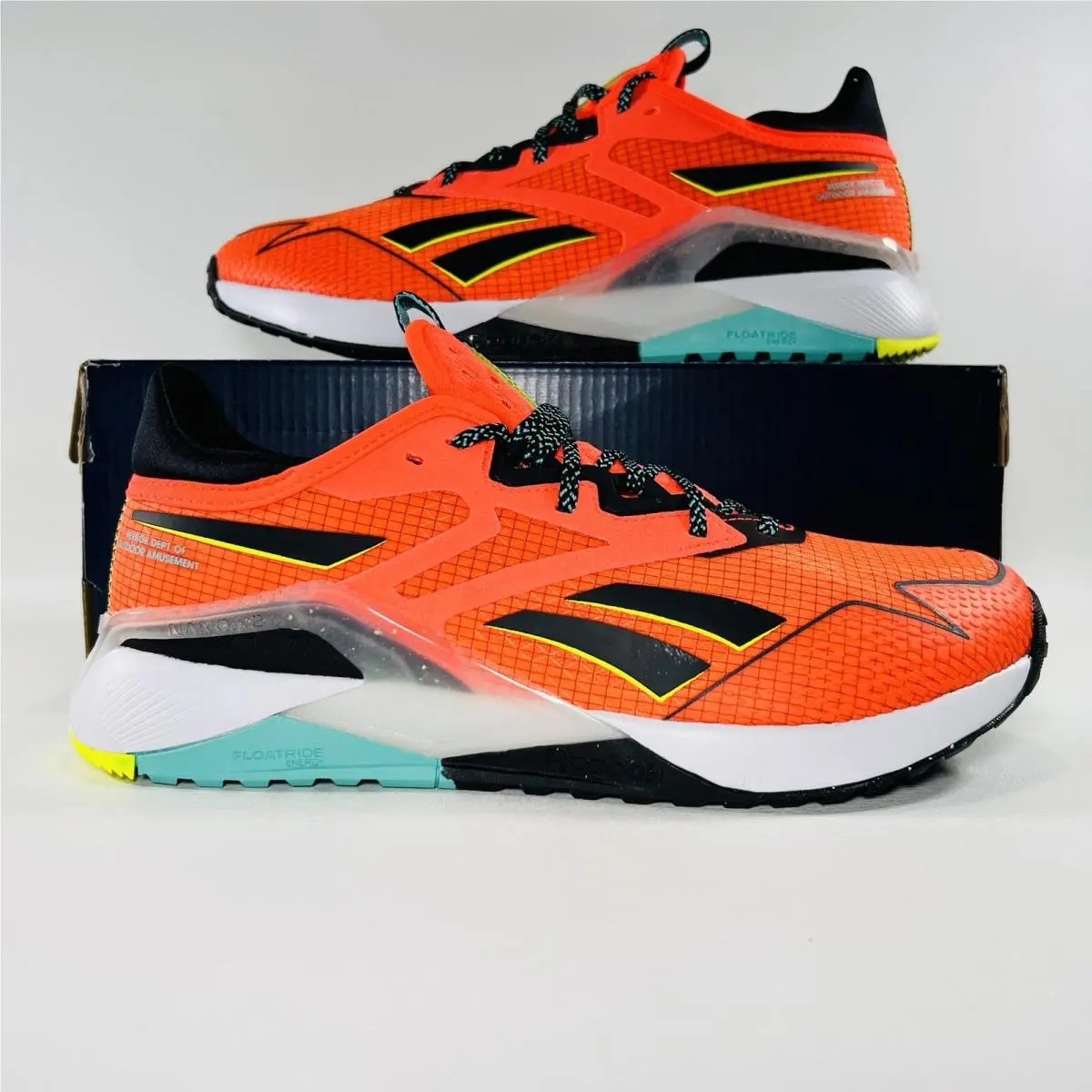 Reebok shoes - Reebok Nano - Nano - GY2116 - Orange / Black 11