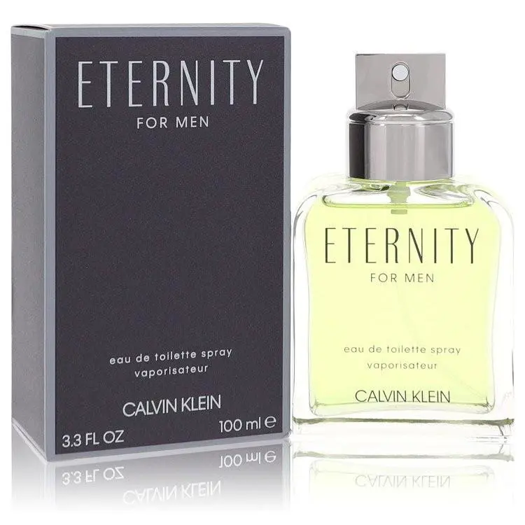 Eternity by Calvin Klein Eau De Toilette Spray 3.4 oz For Men