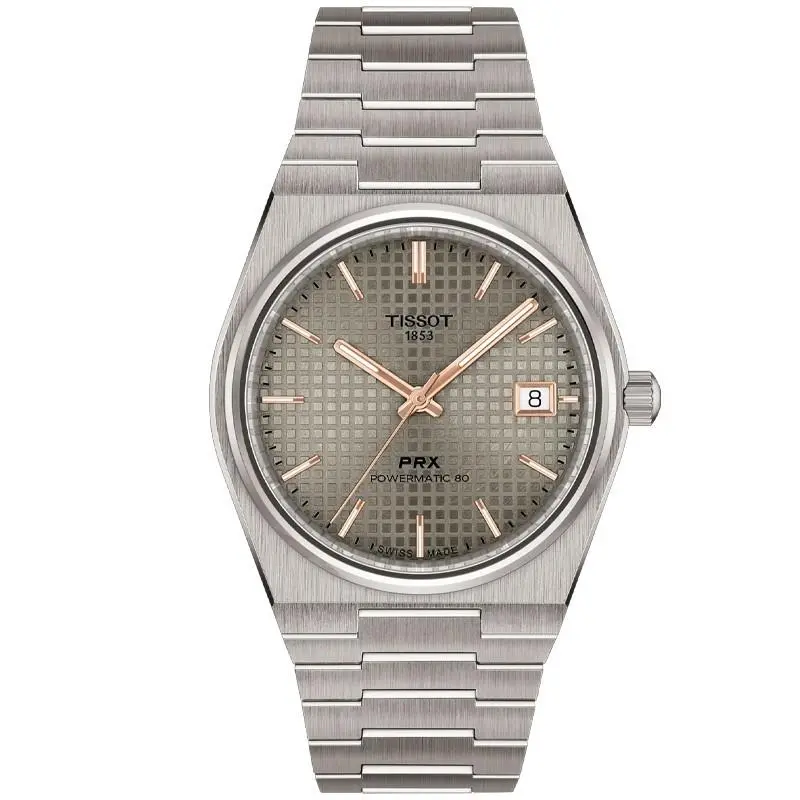 Tissot Prx Titanium 38mm Anthracite Dial Men`s Watch T1378074406100