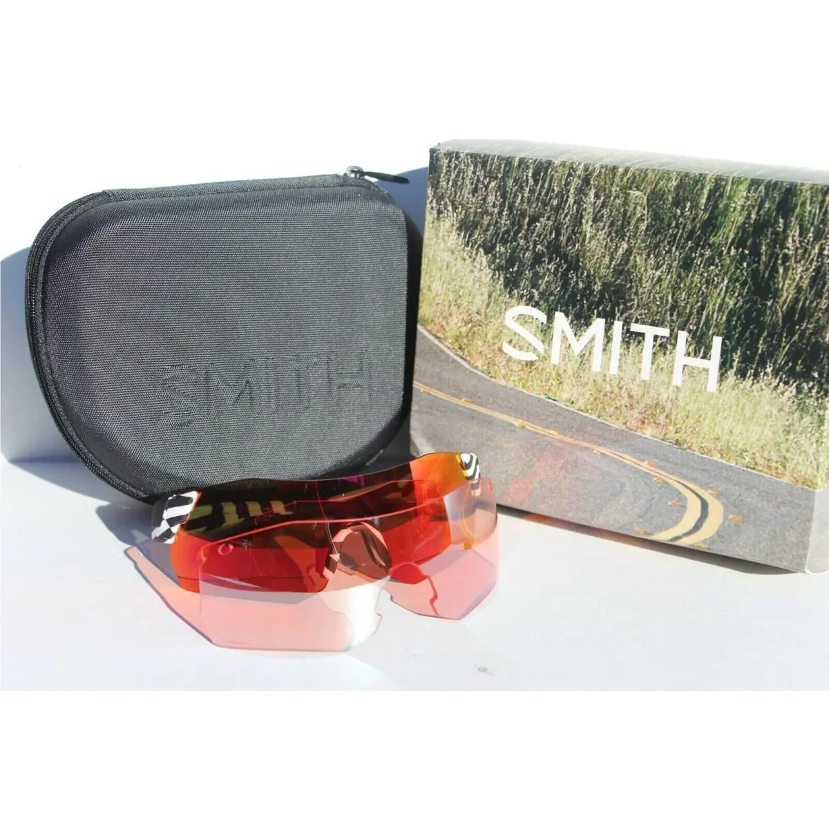 Smith Optics Pivlock Arena Max/n Sunglasses Acid/green Chromapop Interchange