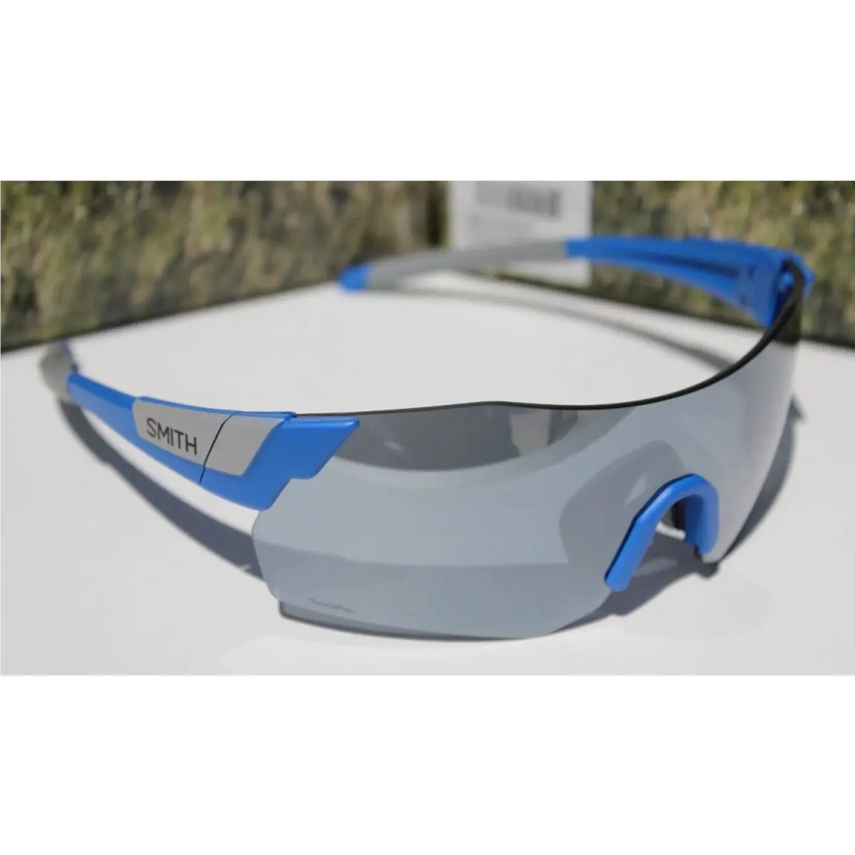 Smith Optics Pivlock Arena Max/n Sunglasses Blue/gray Chromapop Interchange