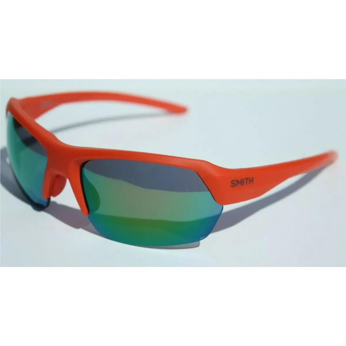 Smith Optics Tempo Sunglasses Chromapop Matte Red Rock/green Mirror Sport