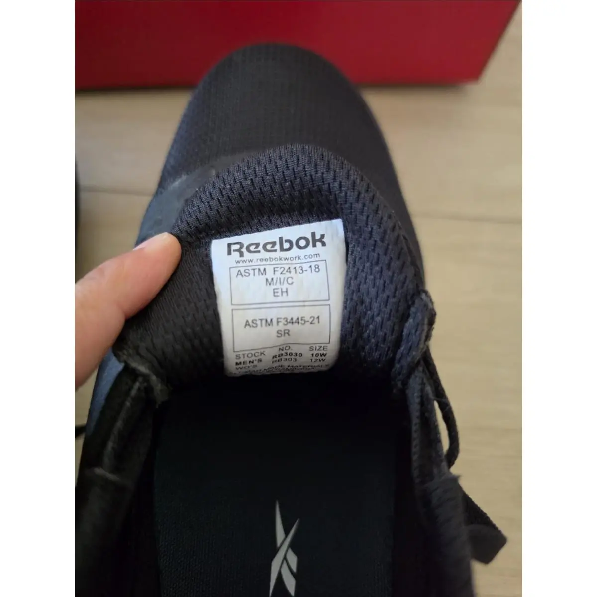 Reebok shoes - Reebok Work - Work - RB3030 - Black (UPC: 690774724068) 6