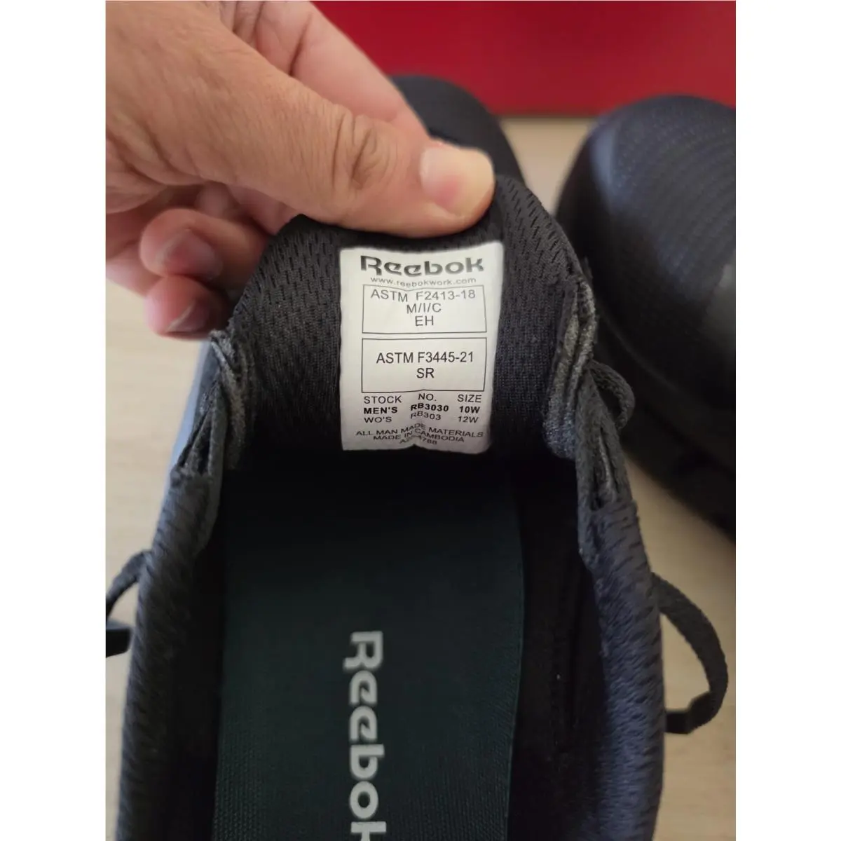 Reebok shoes - Reebok Work - Work - RB3030 - Black (UPC: 690774724068) 7