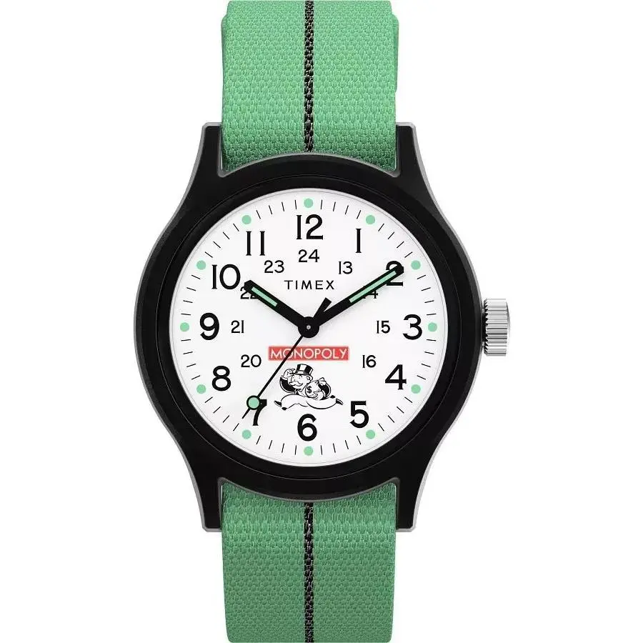 x Monopoly MK1 90th Anniversary Limited Edition 36mm Watch TW2Y47100 by Timex