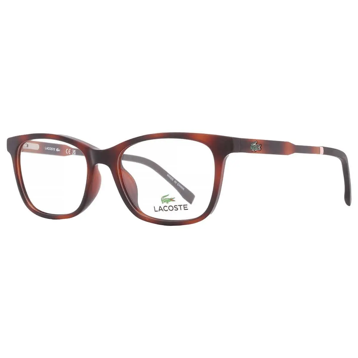 Demo Square Kids Eyeglasses L3648 214 48 L3648 214 48 by Lacoste