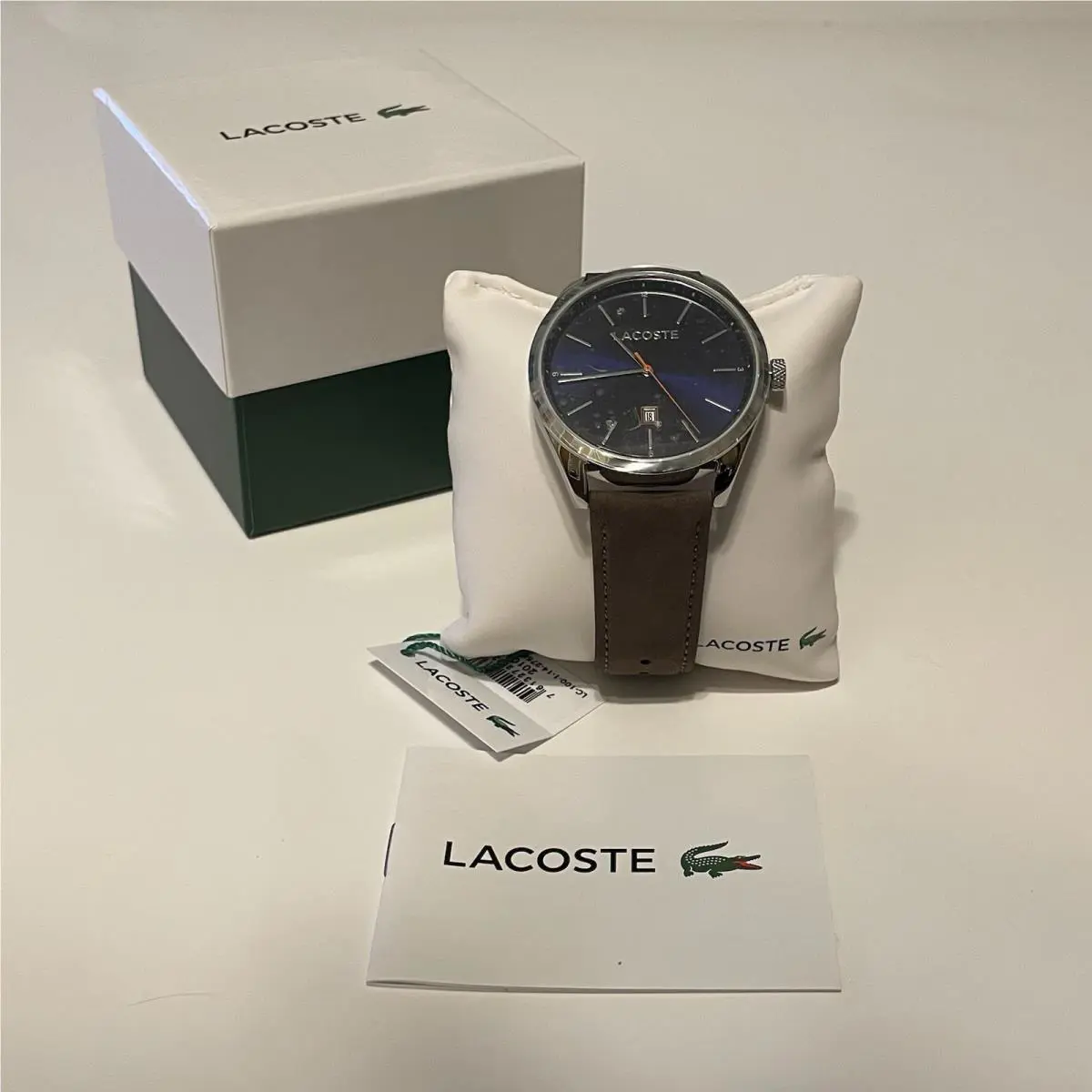 Lacoste The San Diego Men`s Brown Nubuck Watch - 2010910