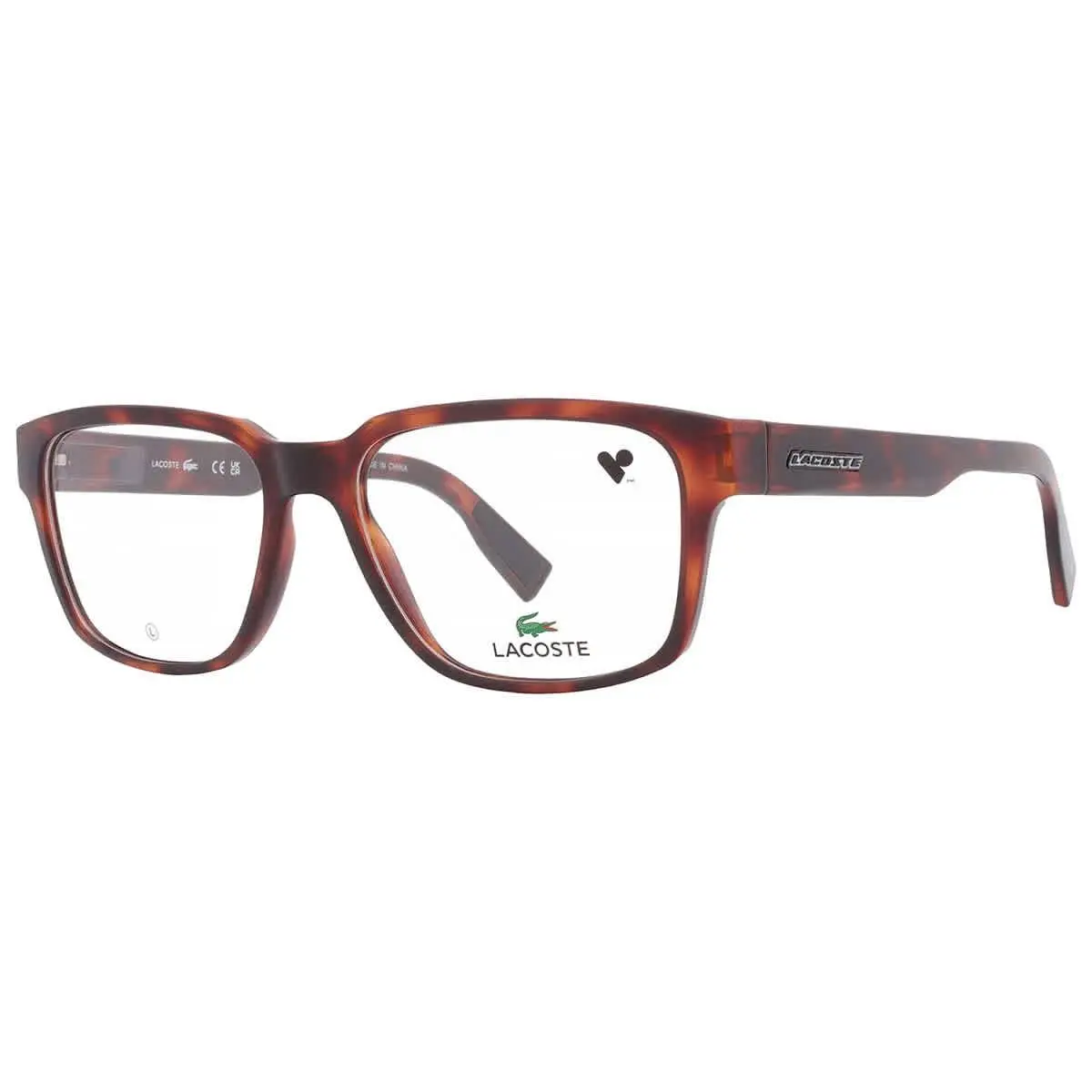 Demo Rectangular Men`s Eyeglasses L2927 214 56 L2927 214 56 by Lacoste