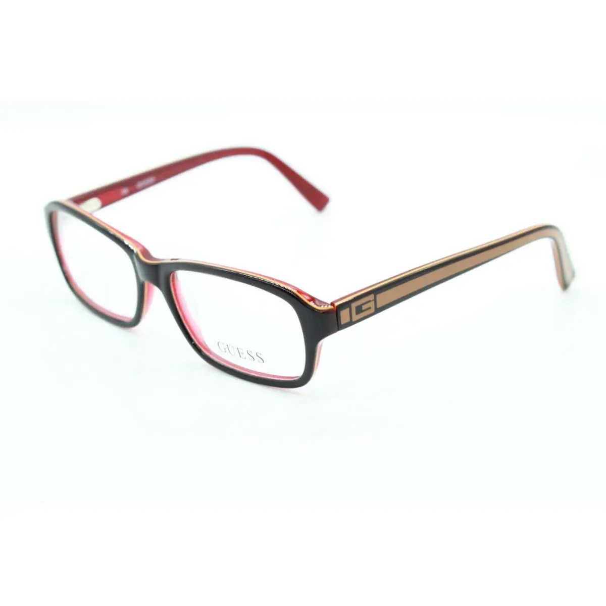 Guess Kids GU 9117 Brn Brown Frames RX Eyeglasses GU9117 48-15 - Frame: BROWN RED