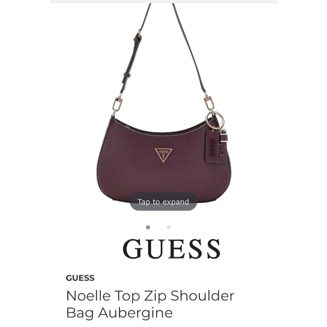 Guess Noelle Women`s Handbag 3-COMPARTMENT Crossbody