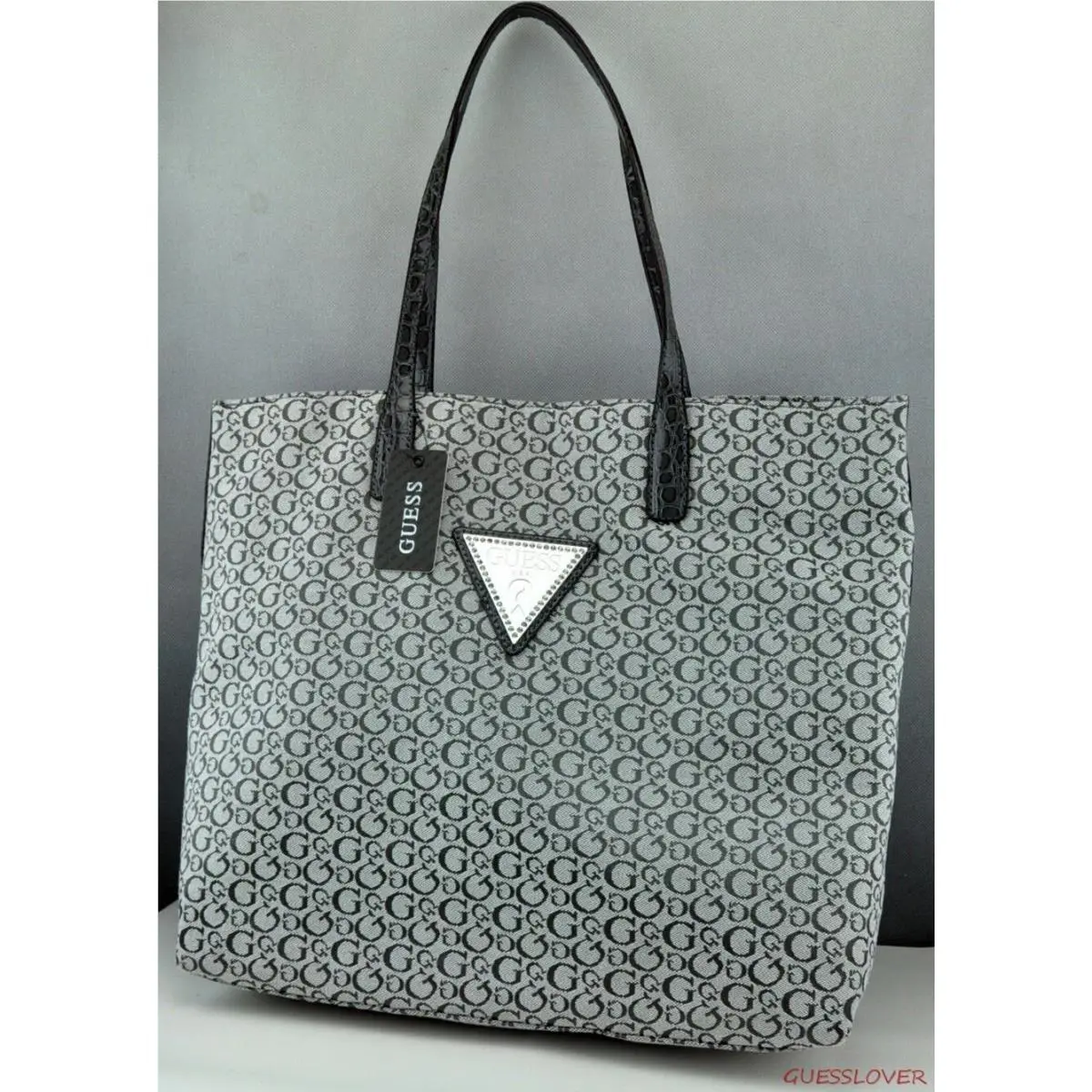 Trend Limited Guess Handbag Ladies Claudia Totes Bag Grey