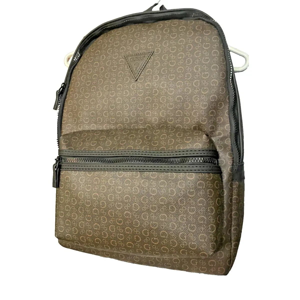 Guess Large Backpack Insignia Hand/shoulder Bag in Natural