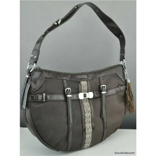 Guess Ladies Women Purse Handbag Hobo Bag Scent City Brown