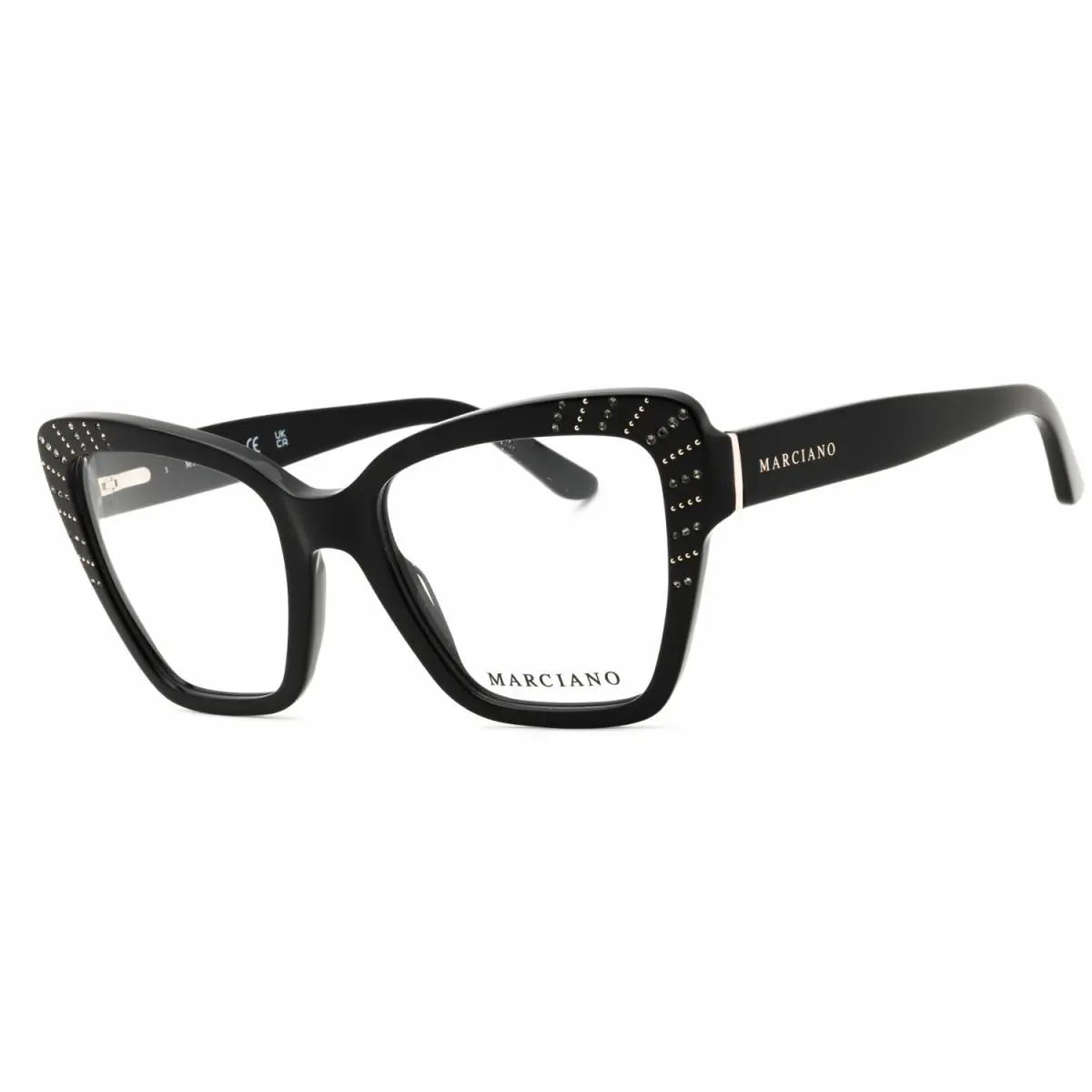 Guess by Marciano GM50034 001 Shiny Black 53mm Eyeglasses