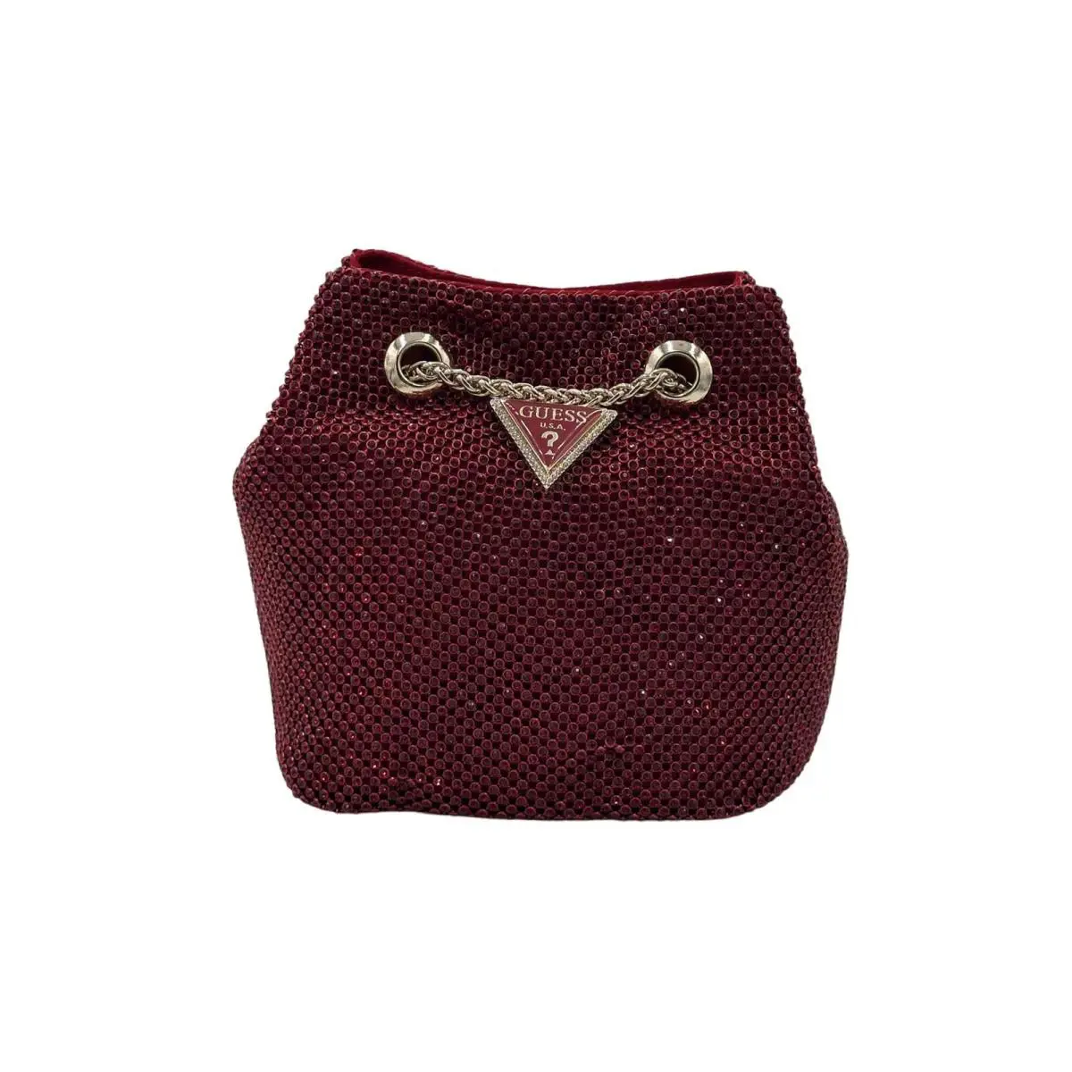 Guess Zalina Mesh Pouch-red