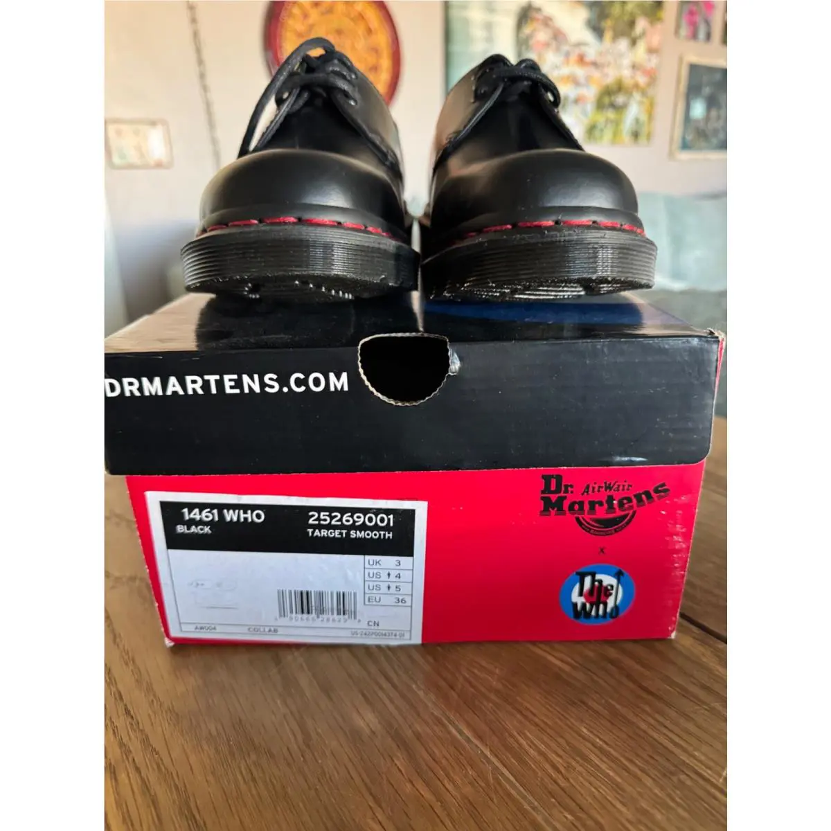 Dr. Martens shoes - 1461 THE WHO - THE WHO - Black 0