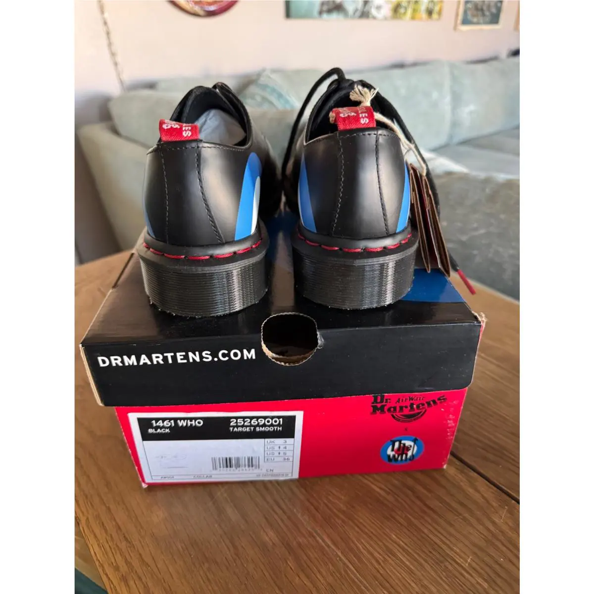 Dr. Martens shoes - 1461 THE WHO - THE WHO - Black 1
