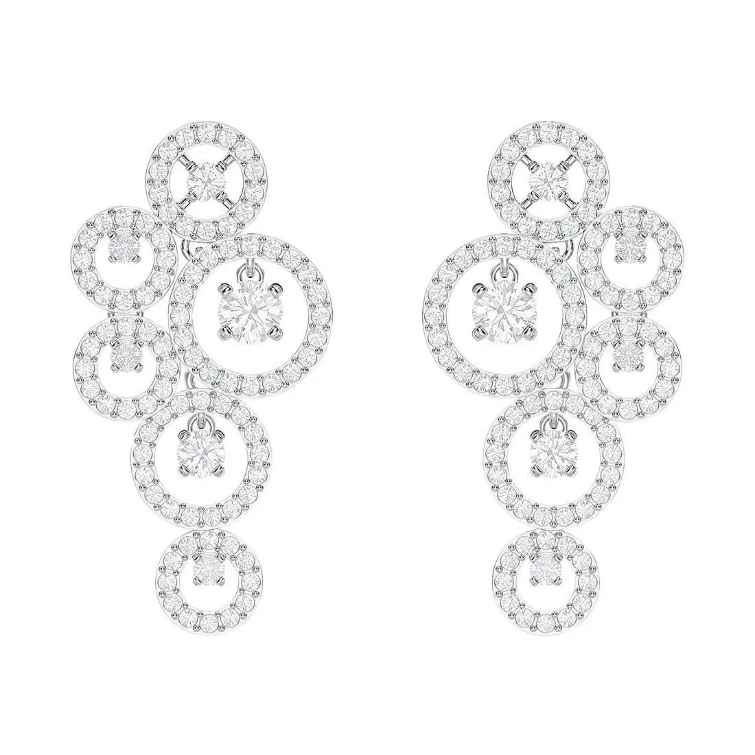 Swarovski Creativity Pierced Earrings White 5414713