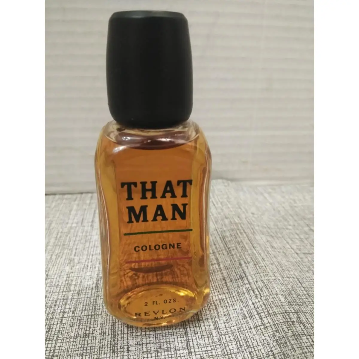 Vtg. Revlon That Man Cologne Splash 2.OZ Old Stock