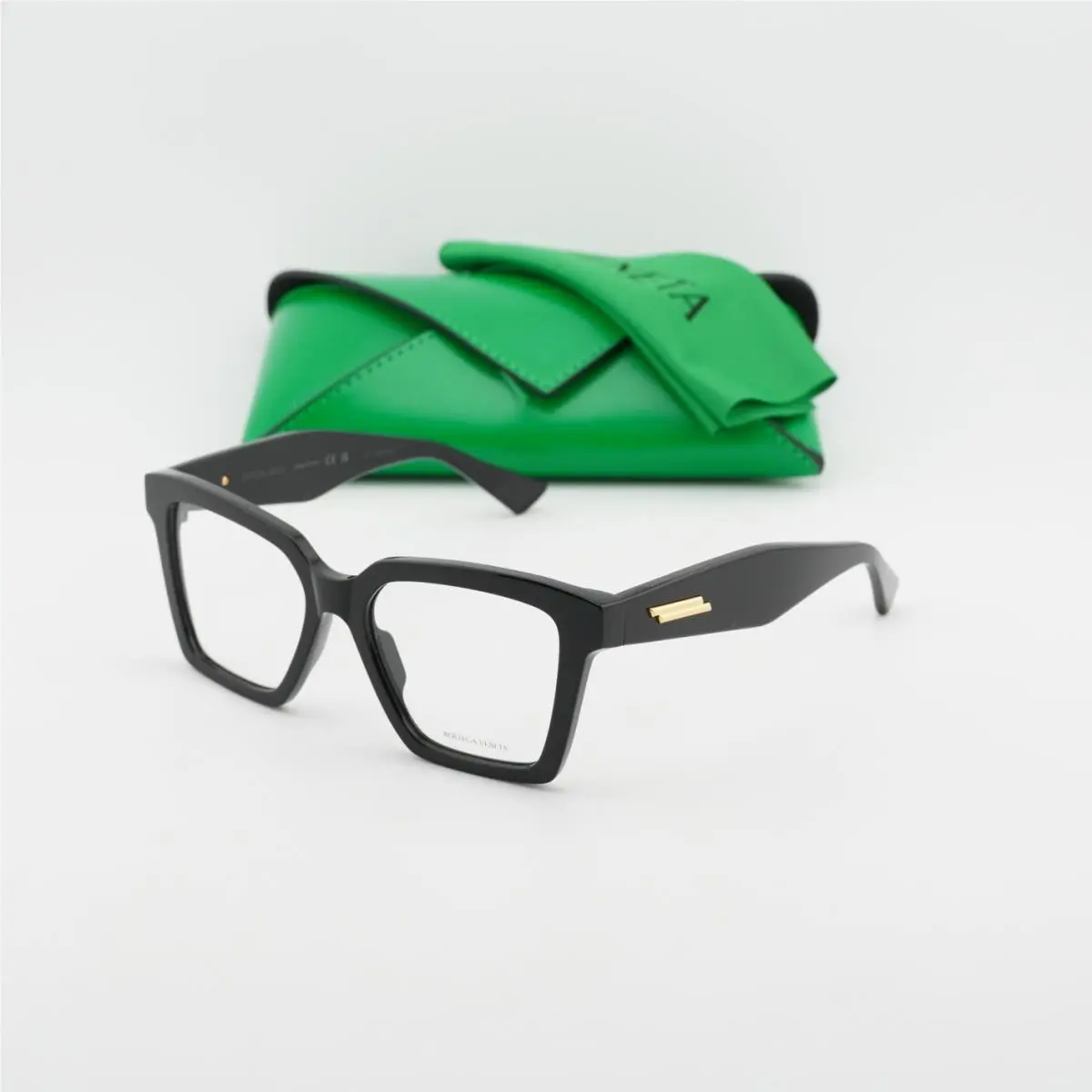 Bottega Veneta BV1458O 001 Black 52mm Eyeglasses