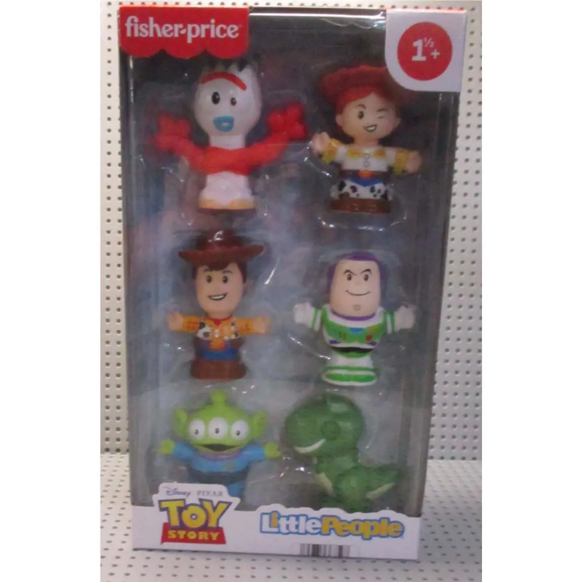 Fisher Price Little People Disney Toy Story Figures Woody Buzz Jessie Forky Rex