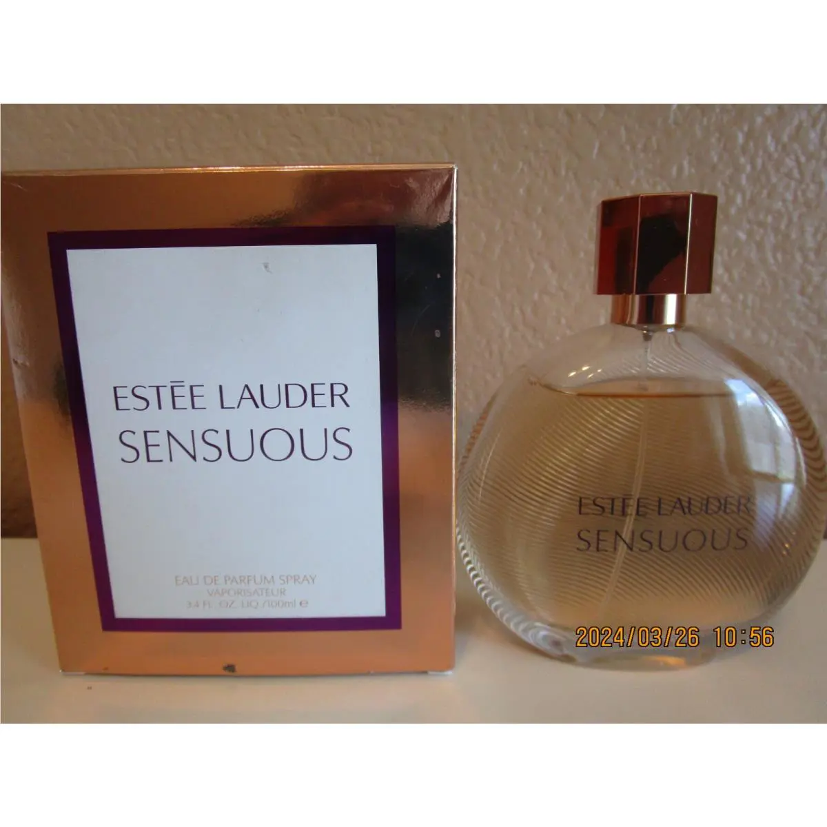 Sensuous BY Estee Lauder 3.4 oz 100 ml Edp Spray NO Cello
