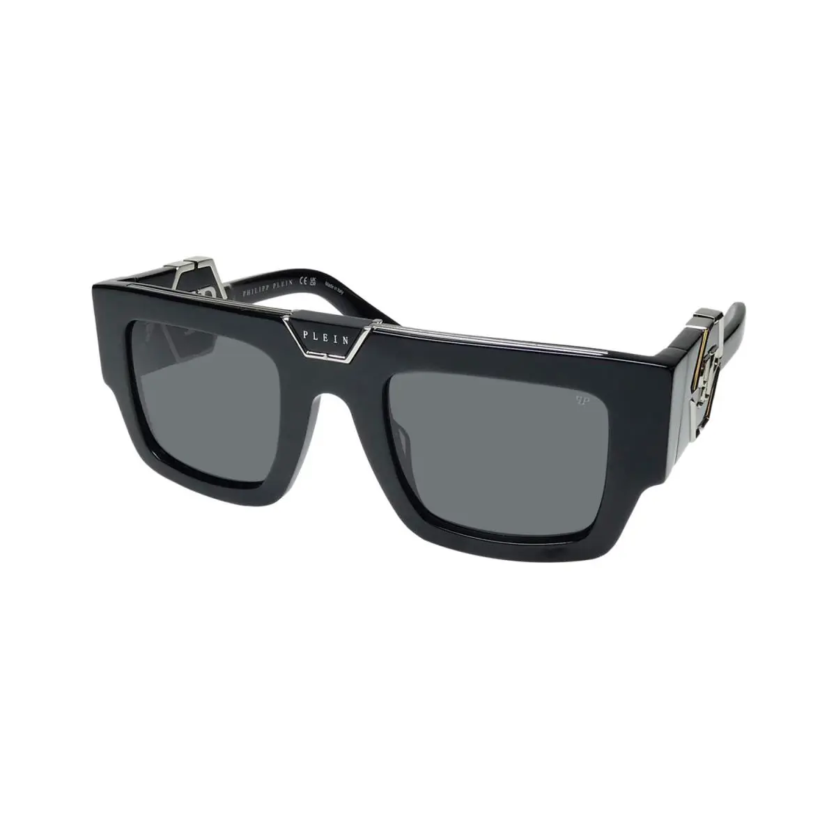 Philipp Plein SPP092 Plein Gloom Sunglasses Italian Designer Eyewear Glamorous