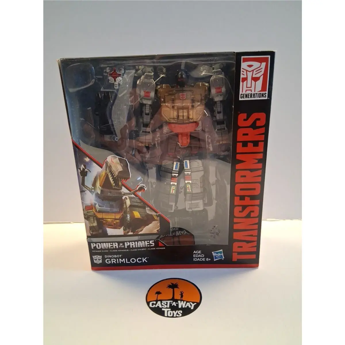 Transformers Power of The Primes Potp Voyager Class Grimlock Combiner Volcanicus