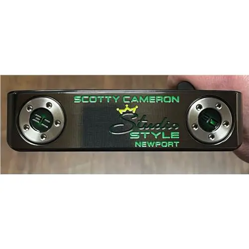 Scott  - Studio Style Newport - 2026 - SCS - Xtreme Dark Finish - DLC - Green, Lie Angle: Black 5
