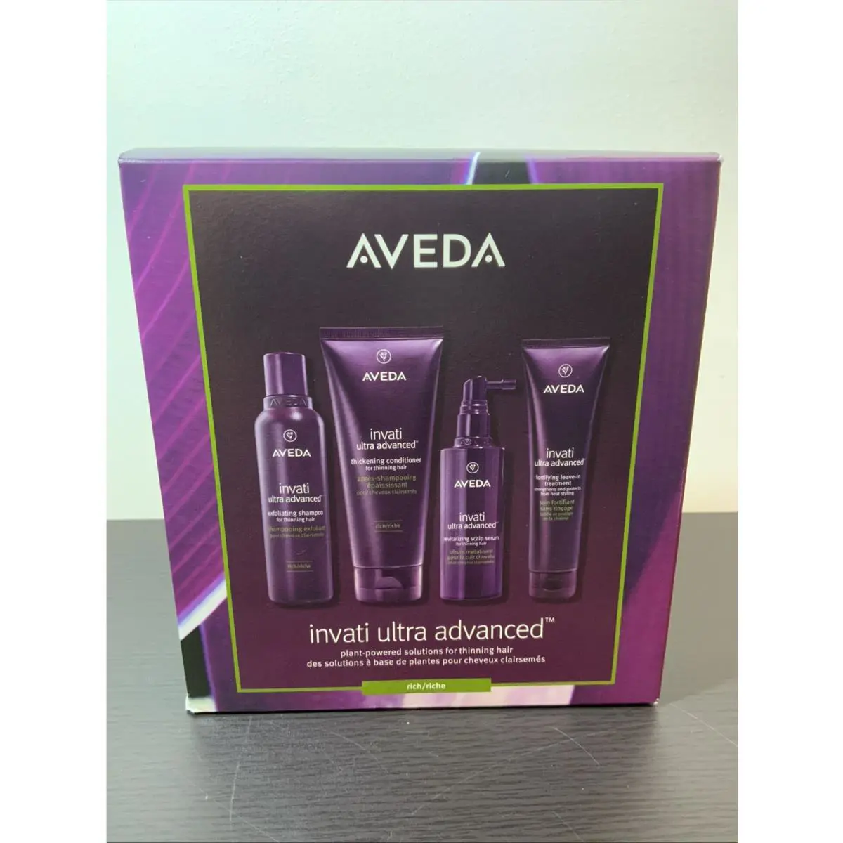 Aveda Invati Ultra Advanced Kit-shampoo Conditioner Scalp Serum Leave