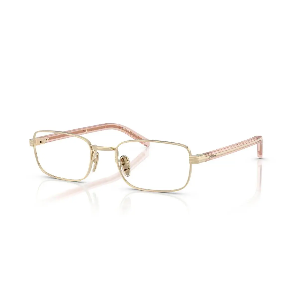 Prada PR B54V Pale Gold and Pink ACX1O1 Eyeglasses