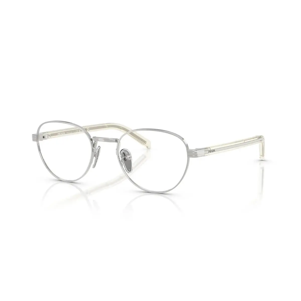 Prada PR B53V Silver 1BC1O1 Eyeglasses