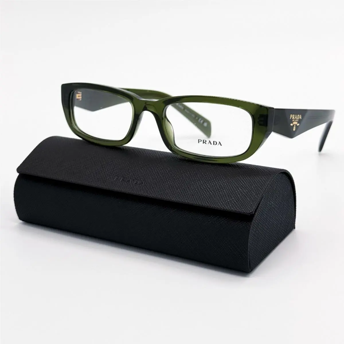 Prada Eyeglasses PRB05V 19Z1O1 Green Unisex PR B05V 19Z1O1 Vpr B05