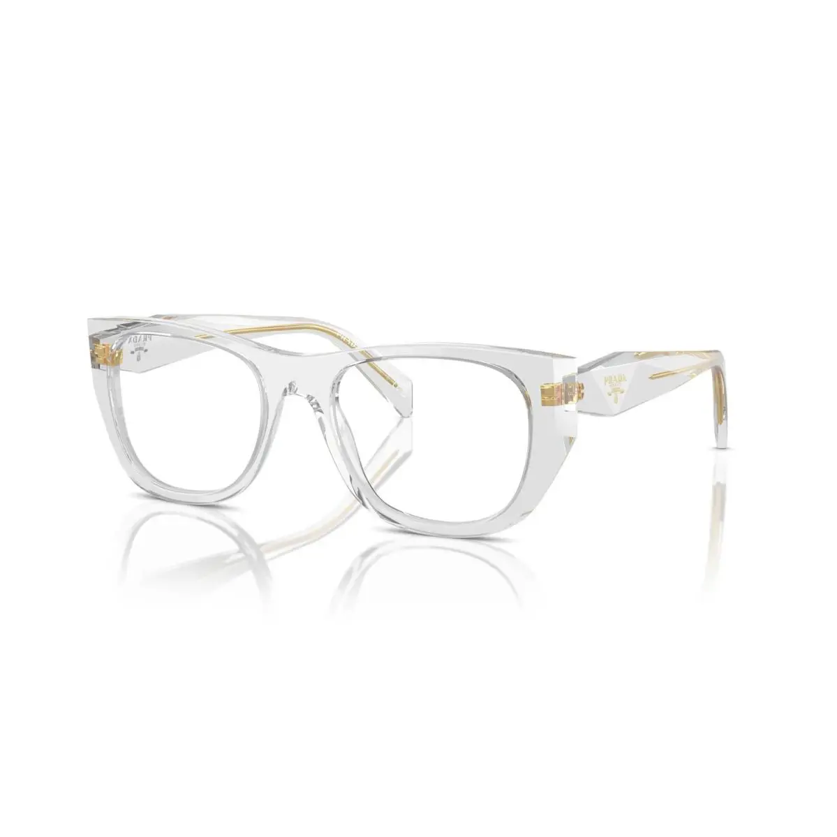 Prada PR A18V Transparent Grey 12R-1O1 Eyeglasses
