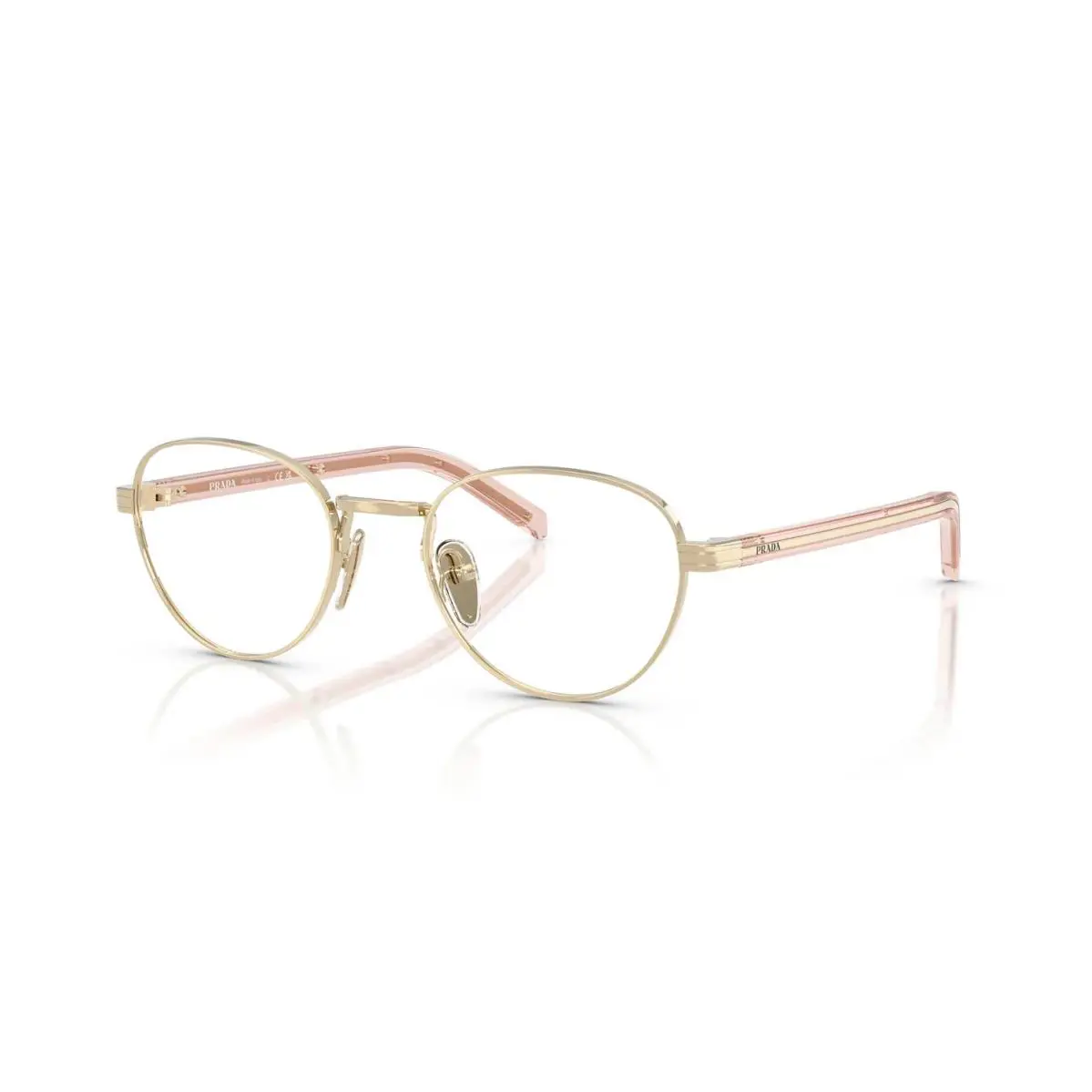 Prada PR B53V Pale Gold ACX1O1 Eyeglasses