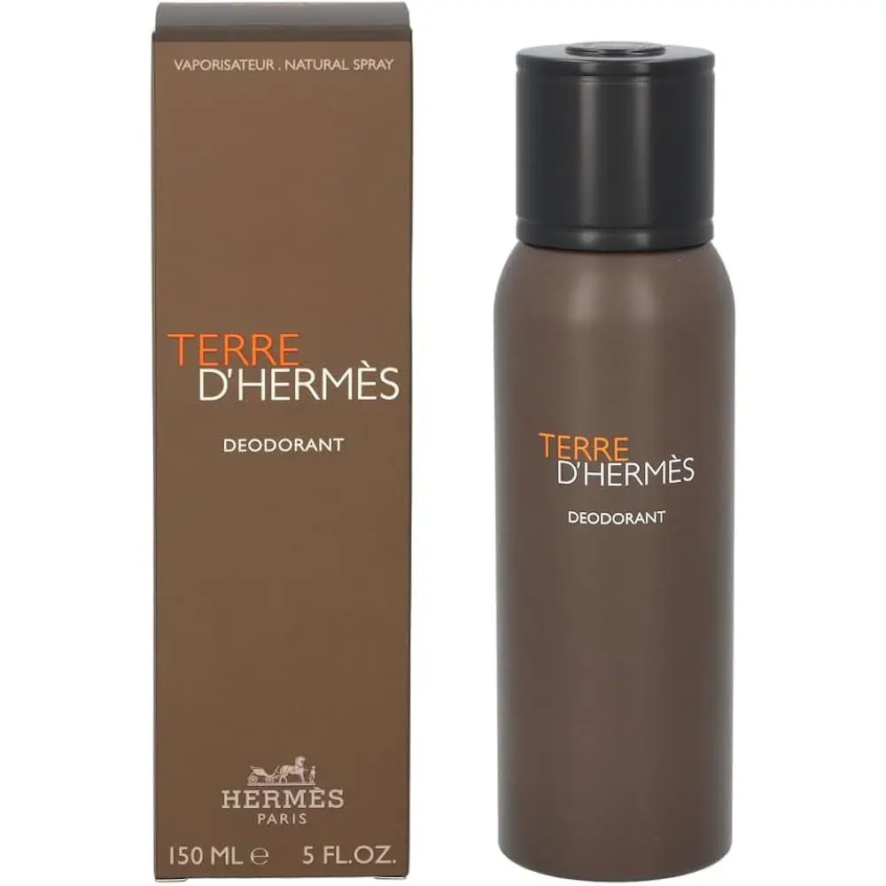 Hermes Terre D`hermes Men`s Deodorant Spray 5 Ounce